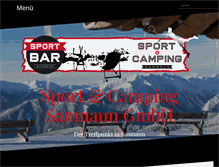 Tablet Screenshot of camping-sport-samnaun.ch